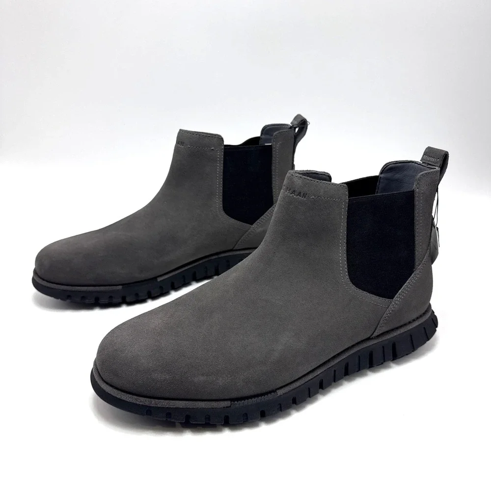 Cole Haan ZeroGrand Remastered Waterproof Chelsea Boots C38696 Mens Size 12 Wide